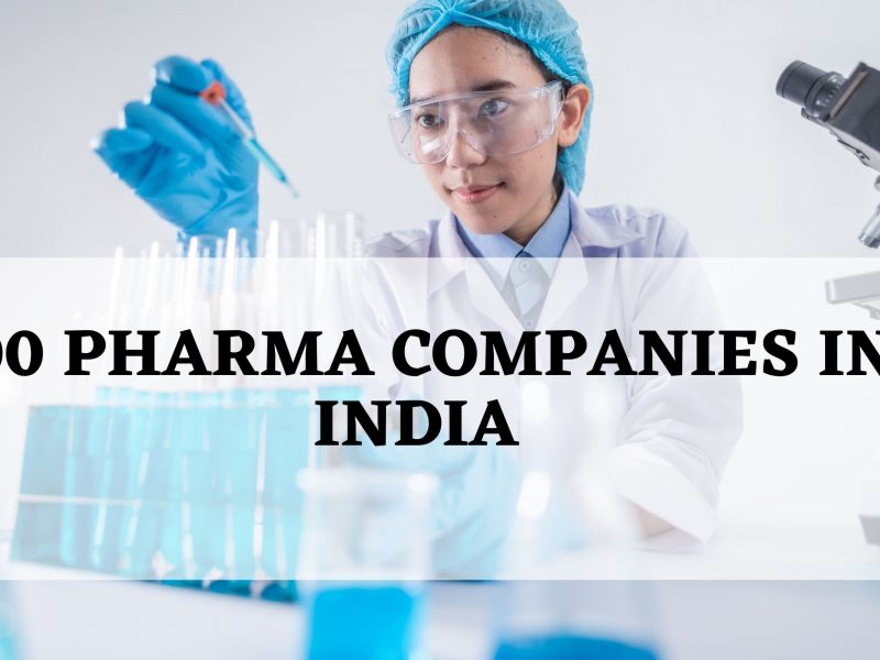 Top 100 Pharma companies in India