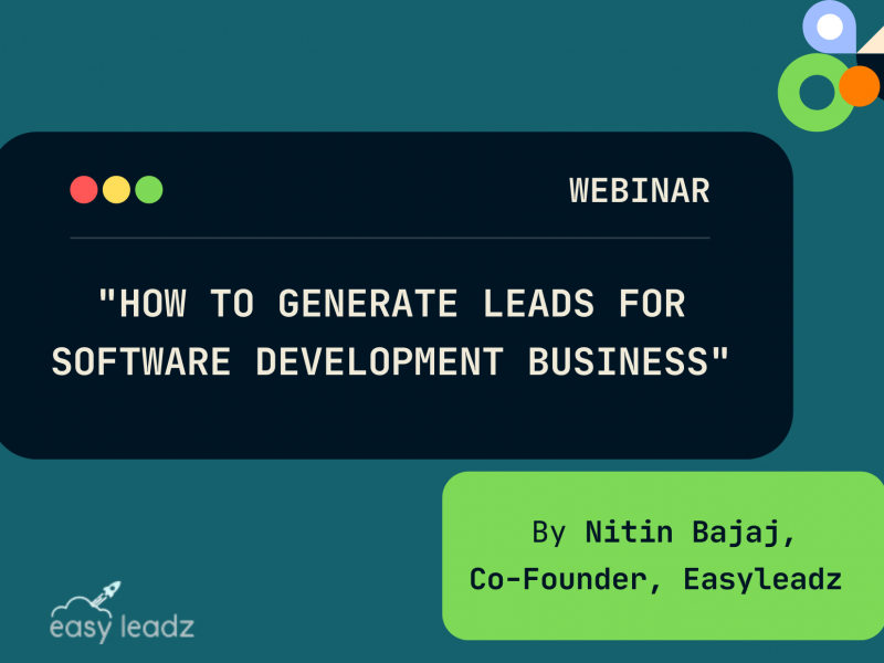 How to Generate Leads for Software Development Business