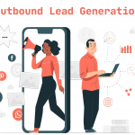 People generating leads via outbound marketing activities