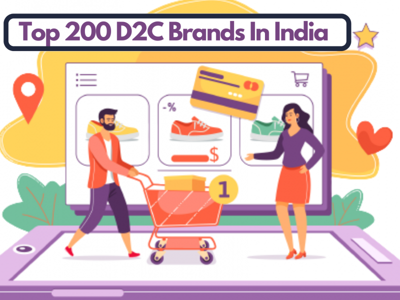 Top 200 D2C Brands In India